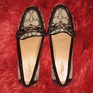 Coach logo flats